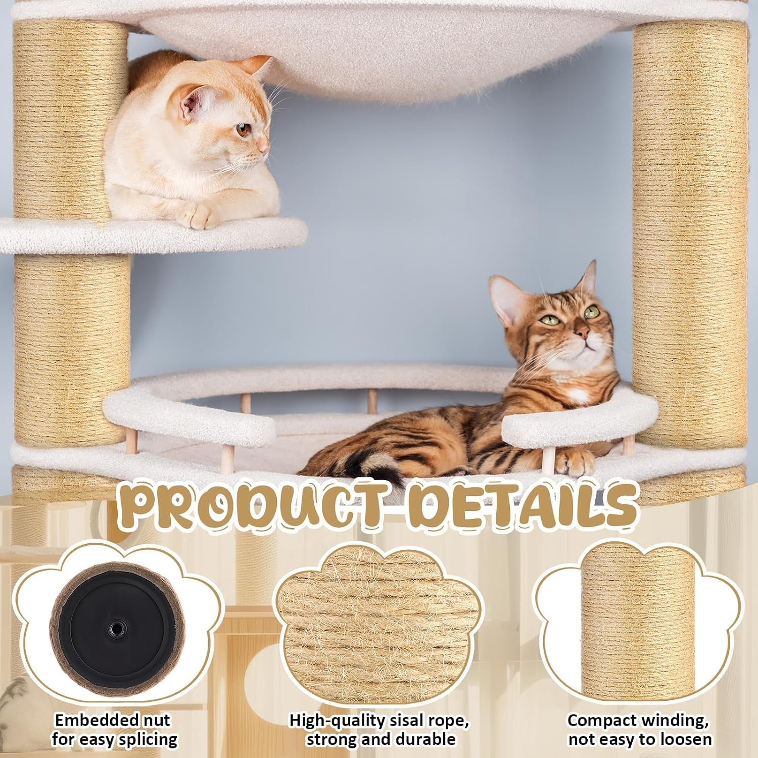 4-pcs-m8-cat-scratching-post-replacement-11-8x3-5-sisal-pole-cat-tree-climbing-post-replacement-with-screw-refill-scratcher-pole-for-indoor-kitten-tree-tower-spare-petprimary-color