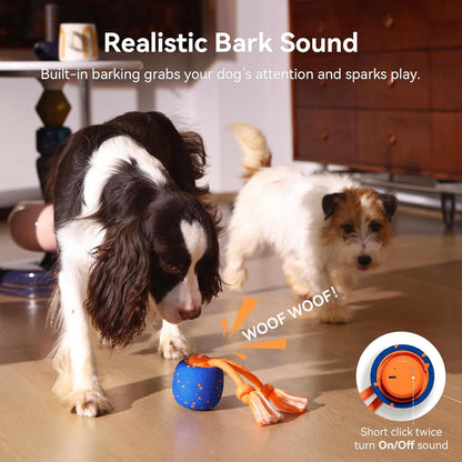Cheerble Smart Interactive Dog Toy, Wicked Ball Rolly, Automatic Moving, Bouncing, Rotating, E-TPU Material, Active Rolling Interactive Dog Ball for Medium and Large Dogs (Blue)5