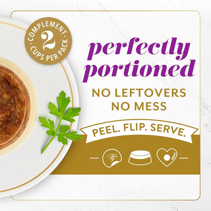 Purina Fancy Feast Layered Delights Chicken Mousse Topped with Flaked Skipjack Tuna Gourmet Wet Cat Treats - 1.96 Oz. (Pack of 8)4