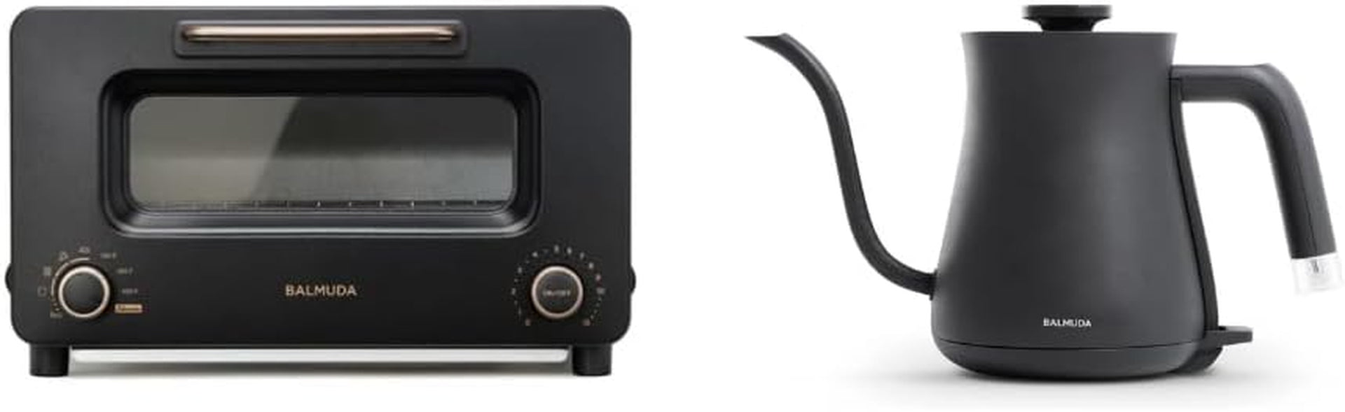 combo-pack-in-black-the-toaster-pro-the-kettle-steam-oven-toaster-electric-gooseneck-kettle