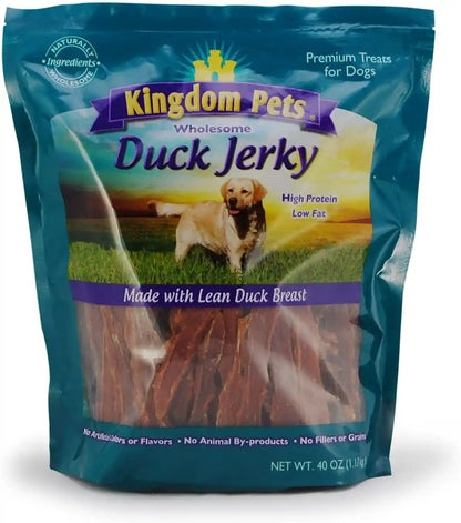 Duck Jerky & Sweet Potato Dog Treats with Only 4 Ingredients and No Fillers, 3 Pound Bag6