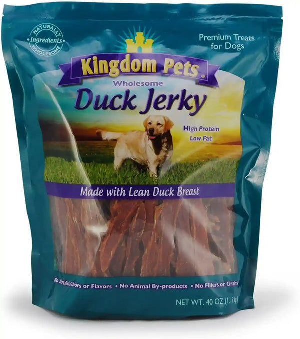 Duck Jerky & Sweet Potato Dog Treats with Only 4 Ingredients and No Fillers, 3 Pound Bag6