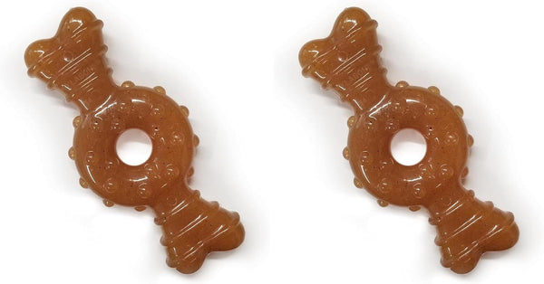 Nylabone Puppy Chew Teething Ring Bone Dog Toy, Chicken Flavor, X-Small | Soothing Teething Toys for Puppies, Puppy Enrichment, & Teething Relief, Freezable for Added Comfort, Dogs up to 15 Lbs20