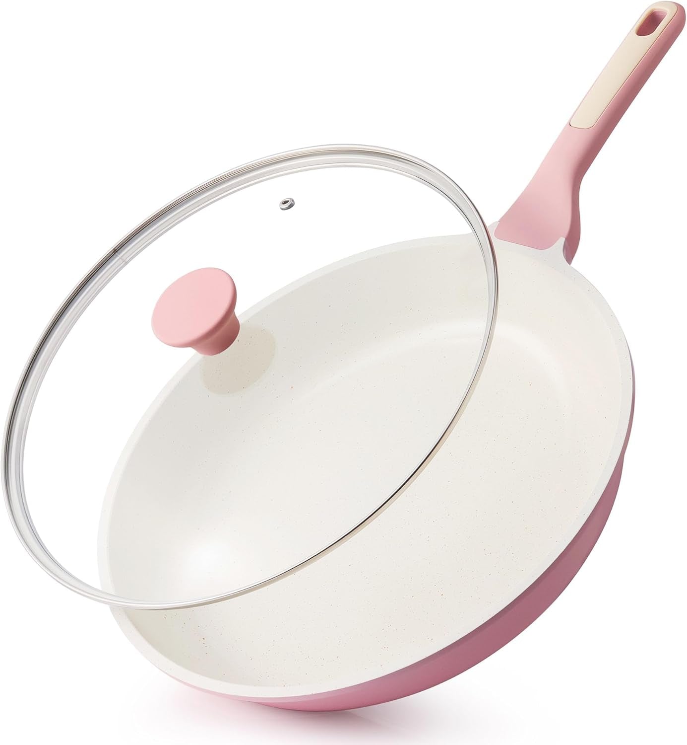 12-5in-nonstick-ceramic-frying-pan-with-lid-pfas-ptfe-free-pink-ceramic-omelette-pan-skillet-healthy-non-toxic-chefs-pan-induction-compatible-pan-heat-resistant-handle