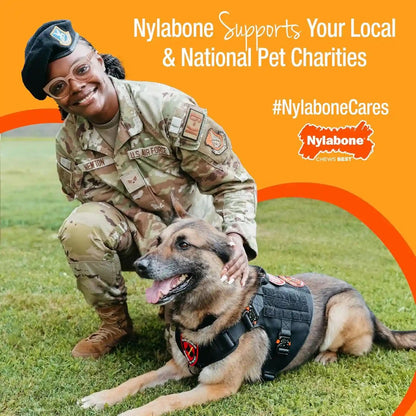 Nylabone Healthy Edibles WILD Natural Dog Bones Long Lasting, Bison Flavor Bone Dog Treats, Medium (2 Count) | Natural Dog Chew Bones, Made in USA, Highly Digestible Dog Chews, Long Lasting Chews for Medium Dogs up to 35 Lbs10