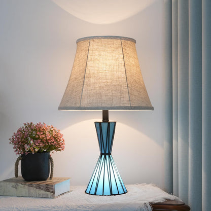 Set of 2 Table Lamps for Bedroom 3-Way Dimmable 21'' Bedside Table Lamps with 13 Inches Linen Shades for Living Room Bedroom Office Hotel Study Room3