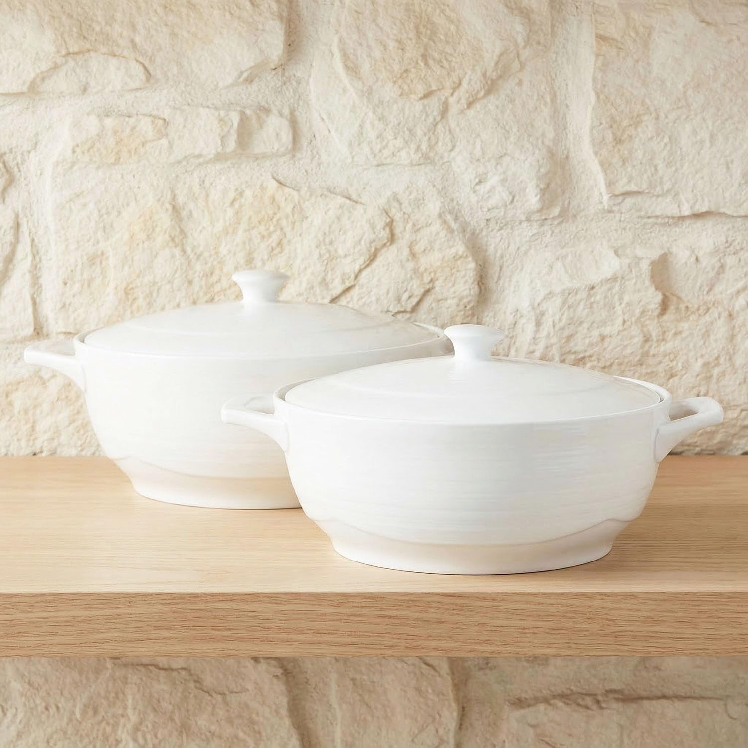 9-x-6-5-oval-casserole-dish-with-lids-1-9-quart-french-white-ceramic-serving-soup-tureens-baking-dish-with-handle-12-1-in-for-casseroles-lasagna-cookware-set-microwave-oven-safe