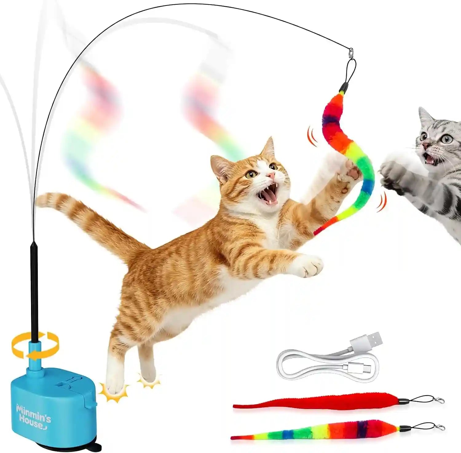 interactive-cat-toys-for-indoor-cats-360-flying-automatic-cat-toy-blue-rechargeable-strong-suction-base-self-play-handheld-electric-spin-game-enrichment-toy-long-kitty-wand-for-bored-cats
