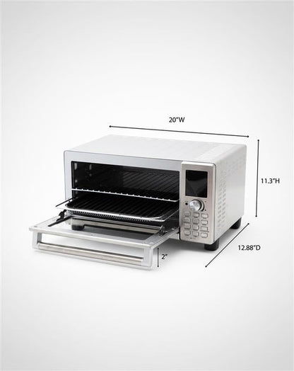 Bravo XL Pro Air Fryer Toaster Oven, Improved 100% Super Convection | Quicker & Crispier Results, 100 Presets, Multi-Layer Even Cooking, 50-500F, Smart Probe, PFAS Free, 30QT, Stainless Steel13