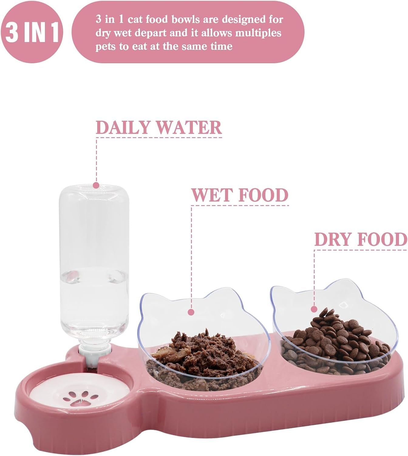 triple-cat-bowls-15-tilt-3-in-1-water-feeder-bowls-cat-double-food-bowls-with-automatic-water-bottle-bowl-whisker-friendly-wet-and-dry-cat-elevated-feeding-dishes-for-small-cat-and-puppy-pink