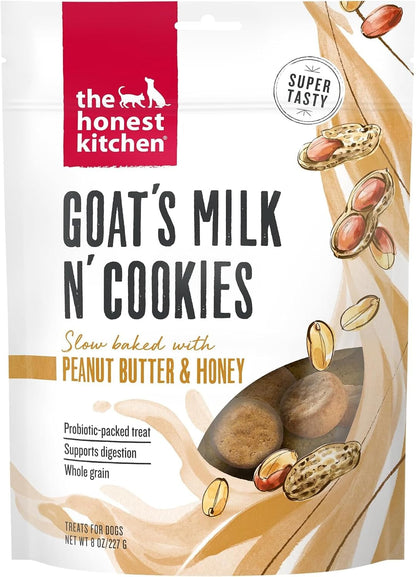 The Honest Kitchen Goat'S Milk N' Cookies: Slow Baked with Blueberries & Vanilla, 8 Oz Bag10