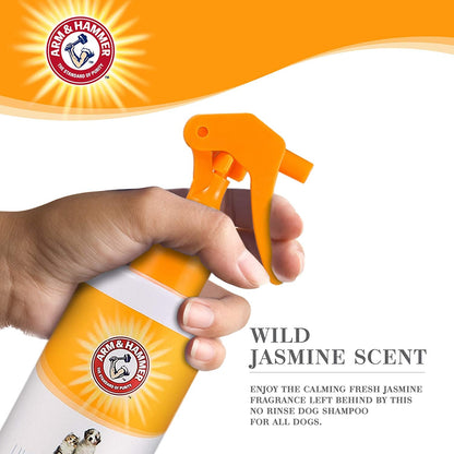 Arm & Hammer Ultra Fresh Waterless Dog Bath Spray, White Jasmine, 10 Fl Oz | No-Rinse Baking Soda Formula for Dogs That Resist Bathing; Freshens Coat between Full Baths or after Outdoor Activity4