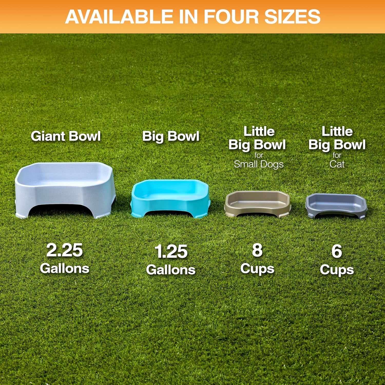 neater-pet-brands-extra-large-water-bowl-for-dogs-outdoor-dog-water-bowl-1-25-gallon-xl-capacity-big-trough-style-food-dish-for-indoors-or-outside-no-spill-large-dog-bowls-gunmetal-grey