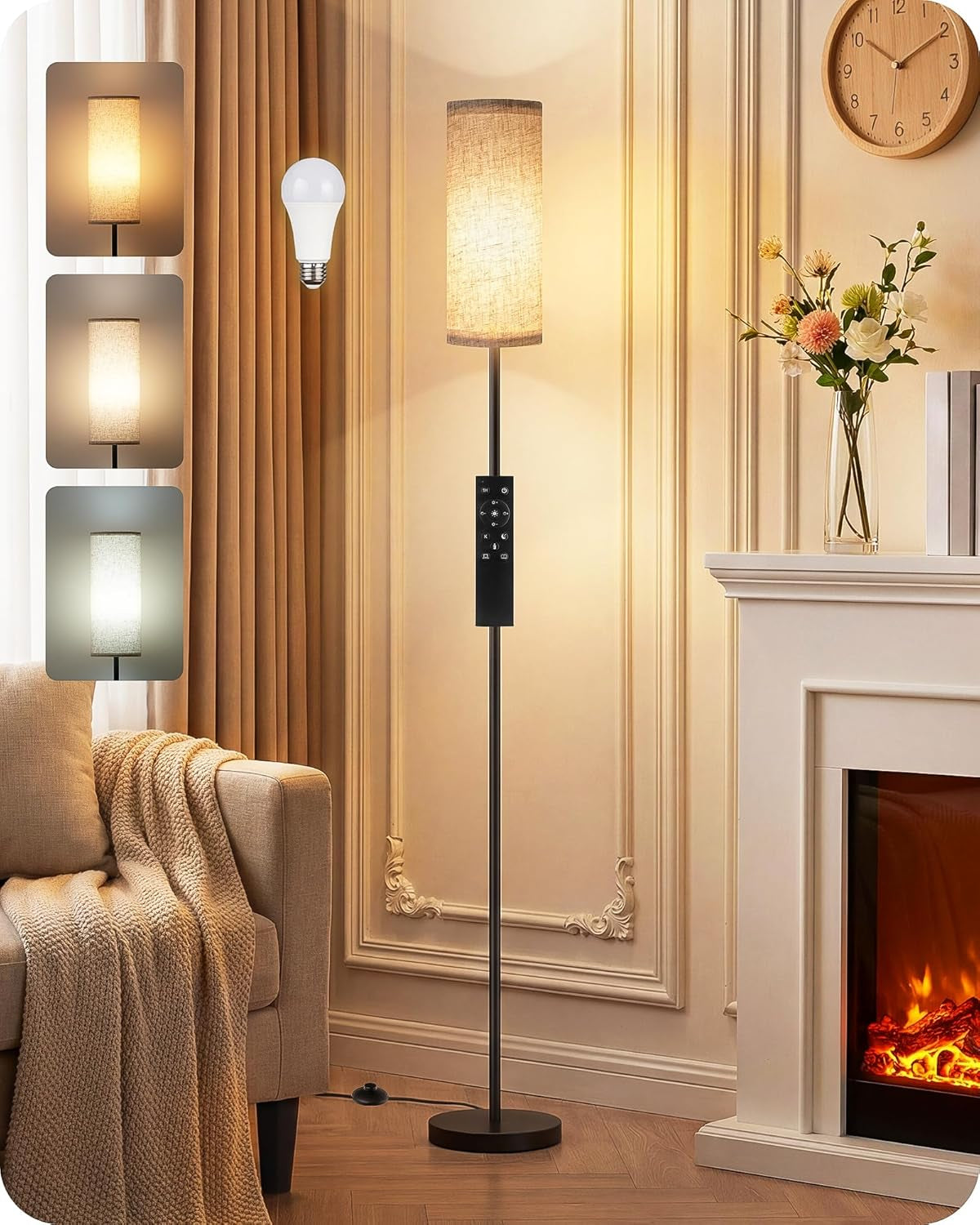 64-4-slim-floor-lamp-for-living-room-with-magnetic-remote-and-foot-switch-dimmable-standing-tall-lamp-mood-for-bedroom-nursery-3-color-temperatures-1-hour-timer-900lm-bulb-included-beige-e06ld05w1