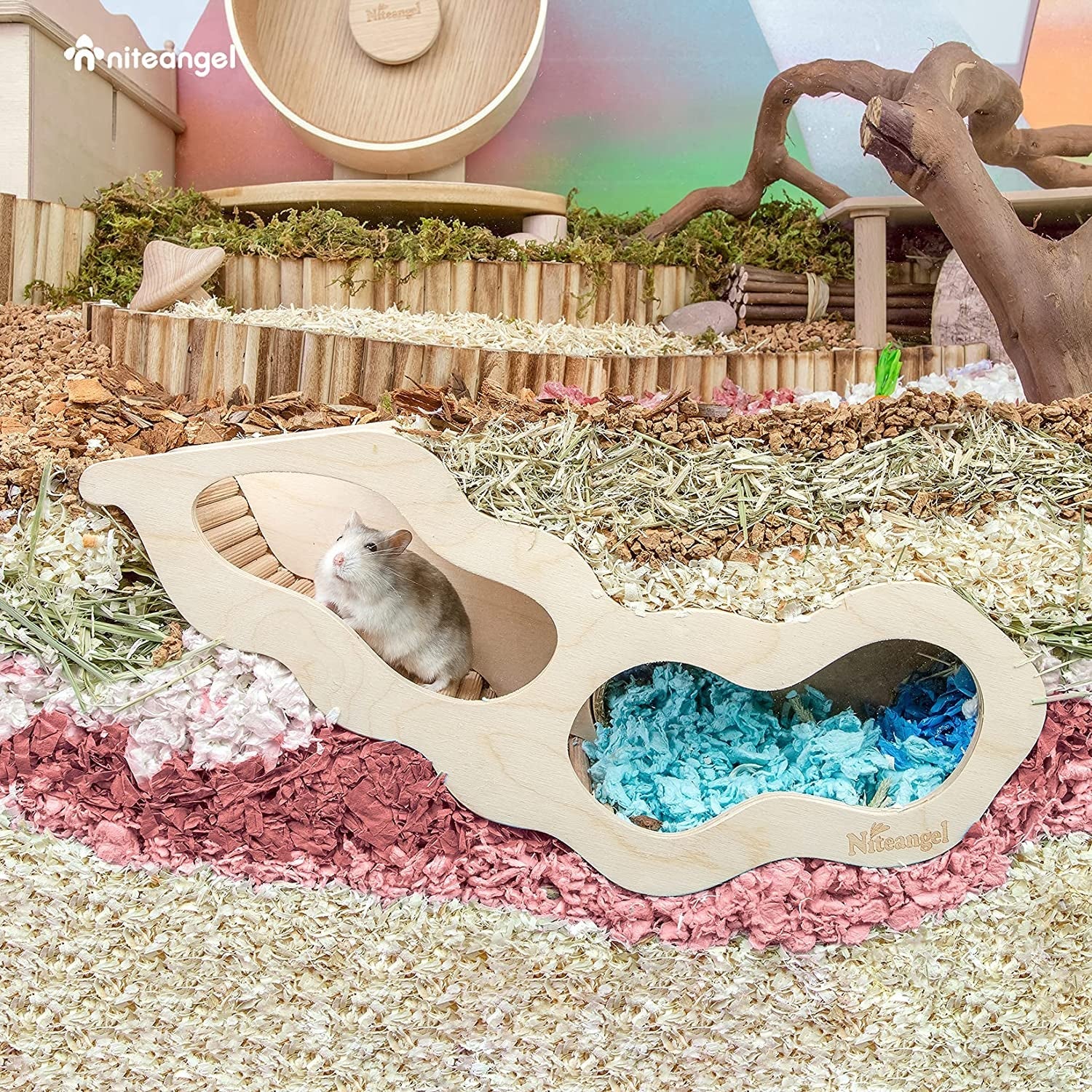 niteangel-hamster-house-w-climbing-ladder-for-hamsters-gerbils-mice-or-similar-sized-pets-secret-peep-tunnel-hamster-hut