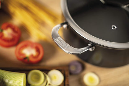 Easy Pro Non-Stick Dutch Oven with Glass Lid, 5 Litre/24 Cm5
