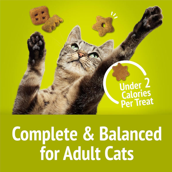 Purina Friskies Party Mix Morning Munch Crunch Cat Treats - (Pack of 10) 2.1 Oz. Pouches8