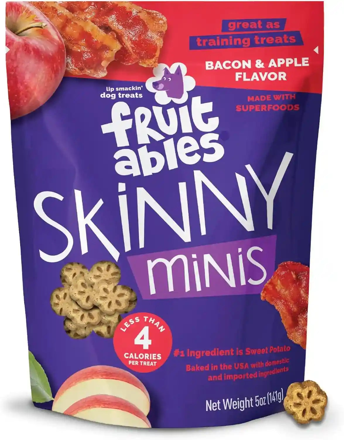 fruitables-skinny-mini-dog-treats-training-treats-bacon-apple-12oz-healthy-dog-treats-crunchy-dog-biscuits-healthy-puppy-treats-limited-ingredient-training-rewards-made-in-usa