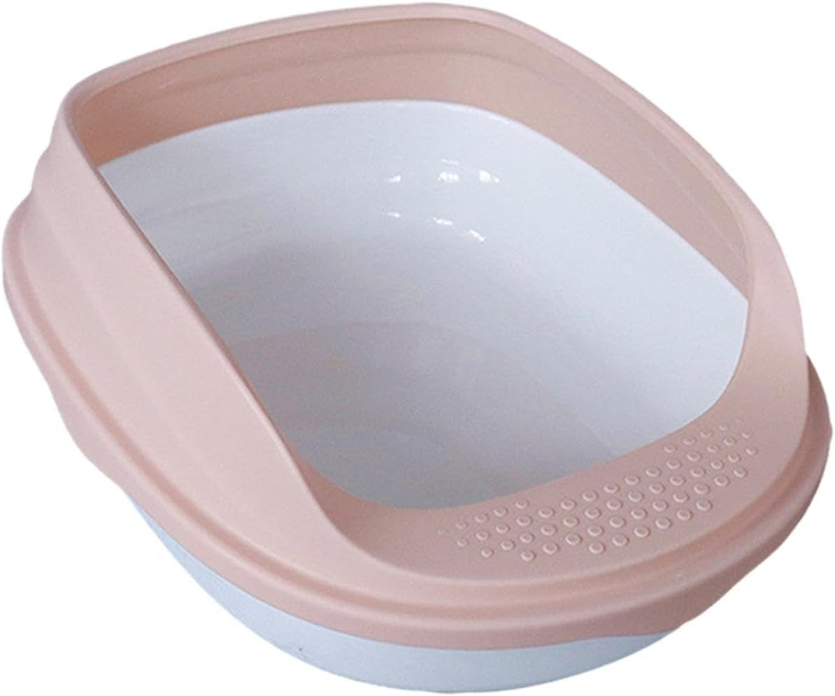 pet-litter-pan-with-scooper-open-top-litter-box-with-high-sides-non-slip-bottom-easy-to-clean-cat-litter-tray-for-indoor-cats-45cm