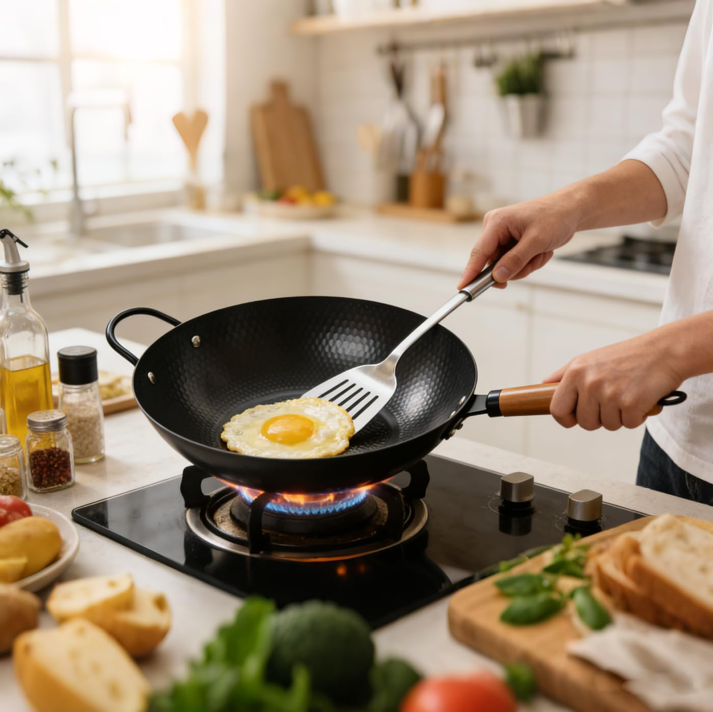 nonstick-wok-carbon-steel-wok-12-8-inch-pan-with-glass-lid-woks-stir-fry-pans-for-frying-electric-induction-gas-stoves-cooking