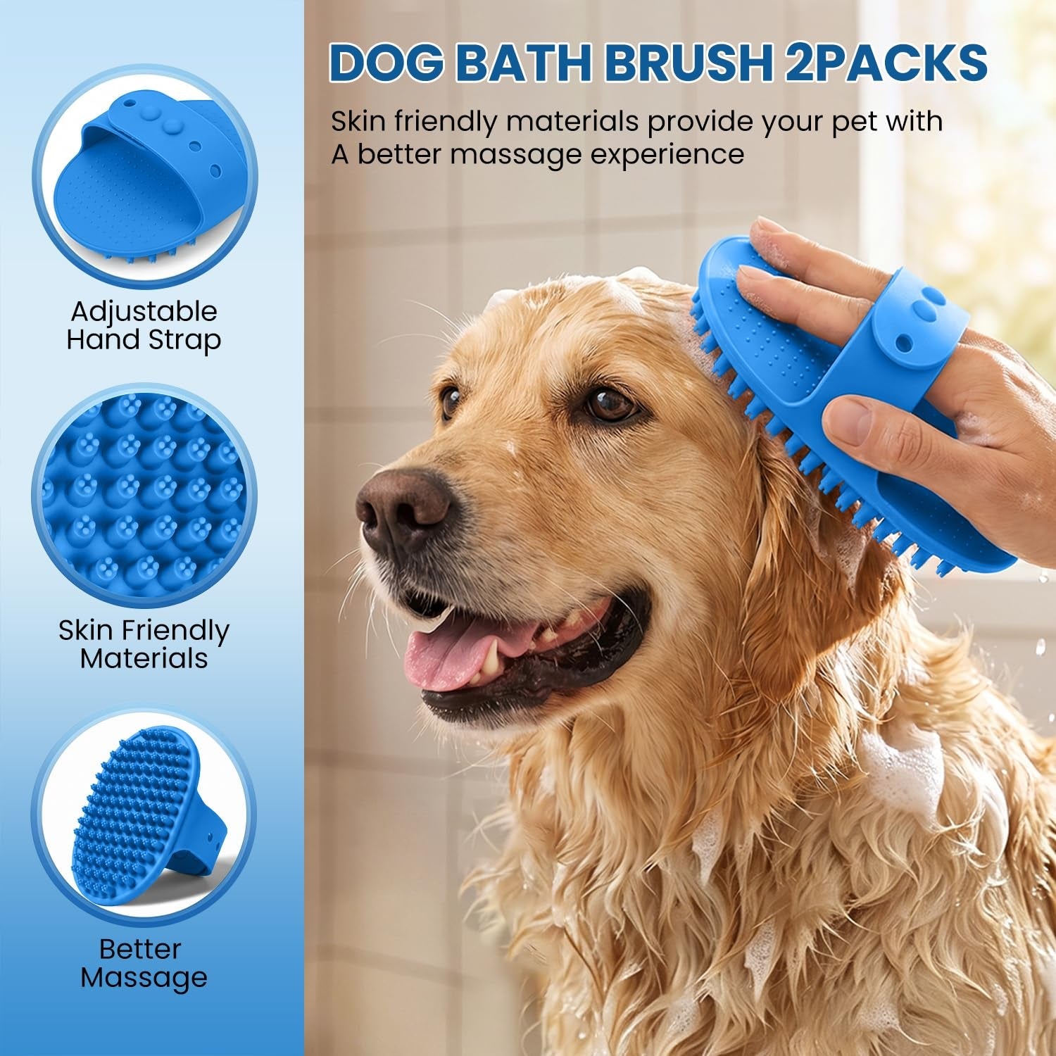 double-sided-pet-grooming-rake-4-in-1-professional-pet-grooming-kit-deshedding-dematting-tool-for-dogs-cats-extra-wide-grooming-brush-deshedder-comb-for-long-short-haired-pets-blue-kit-4pcs