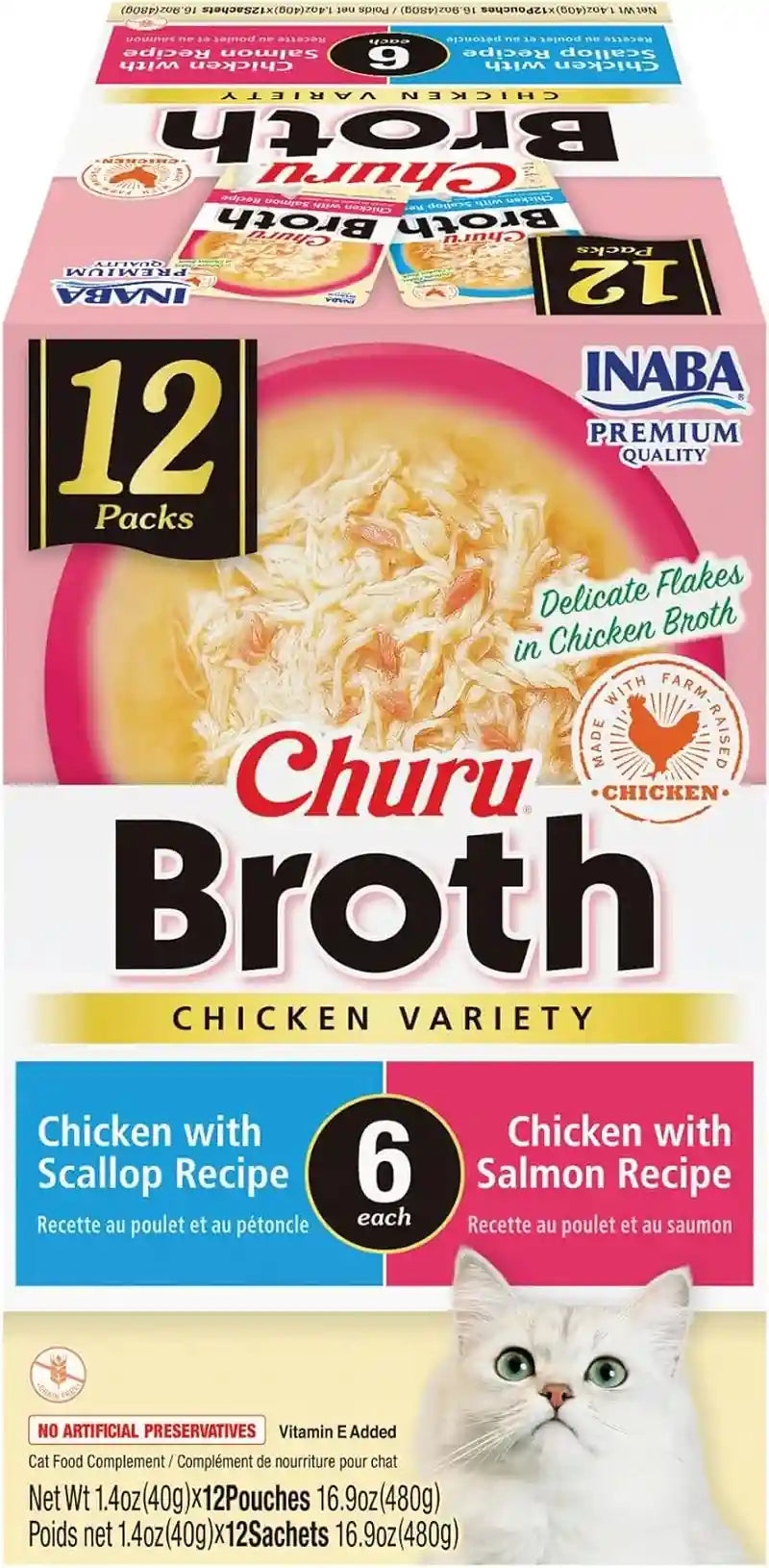 inaba-churu-broth-for-cats-side-dish-pouch-1-4-ounces-per-pouch-24-pouches-chicken-seafood-variety