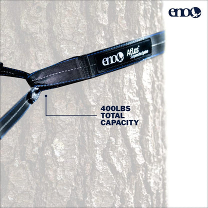 Atlas Suspension System - Tree Strap for Hammock - Accessories for Camping, Hiking, and Backpacking - Black/Royal6