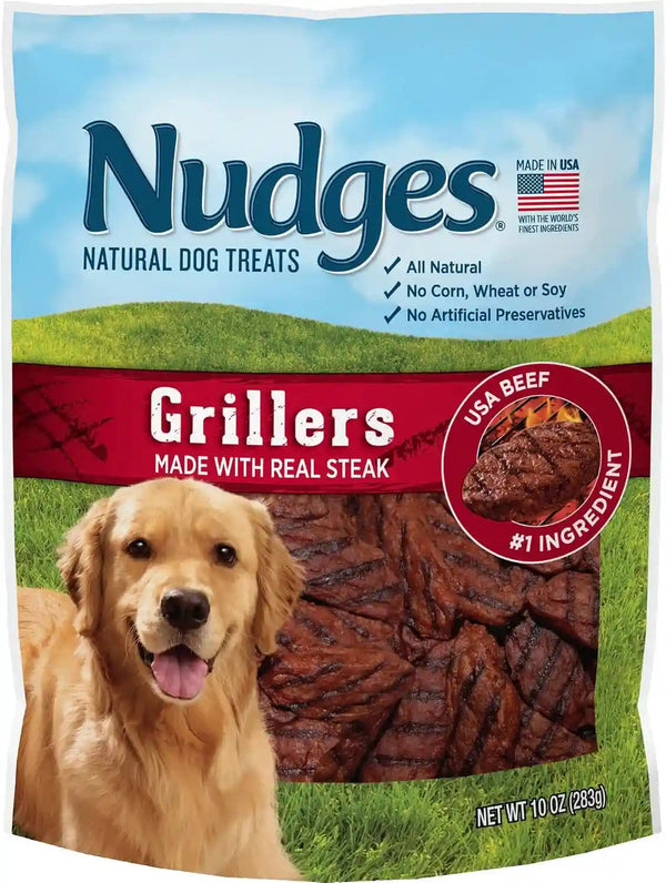 Blue Buffalo Nudges Chicken Homestyle Natural Dog Treats, Pot-Pie-Inspired Recipe, Healthy Reward or Training Treat, Made in the USA with Real Chicken, No Artificial Preservatives, 16 Oz.19