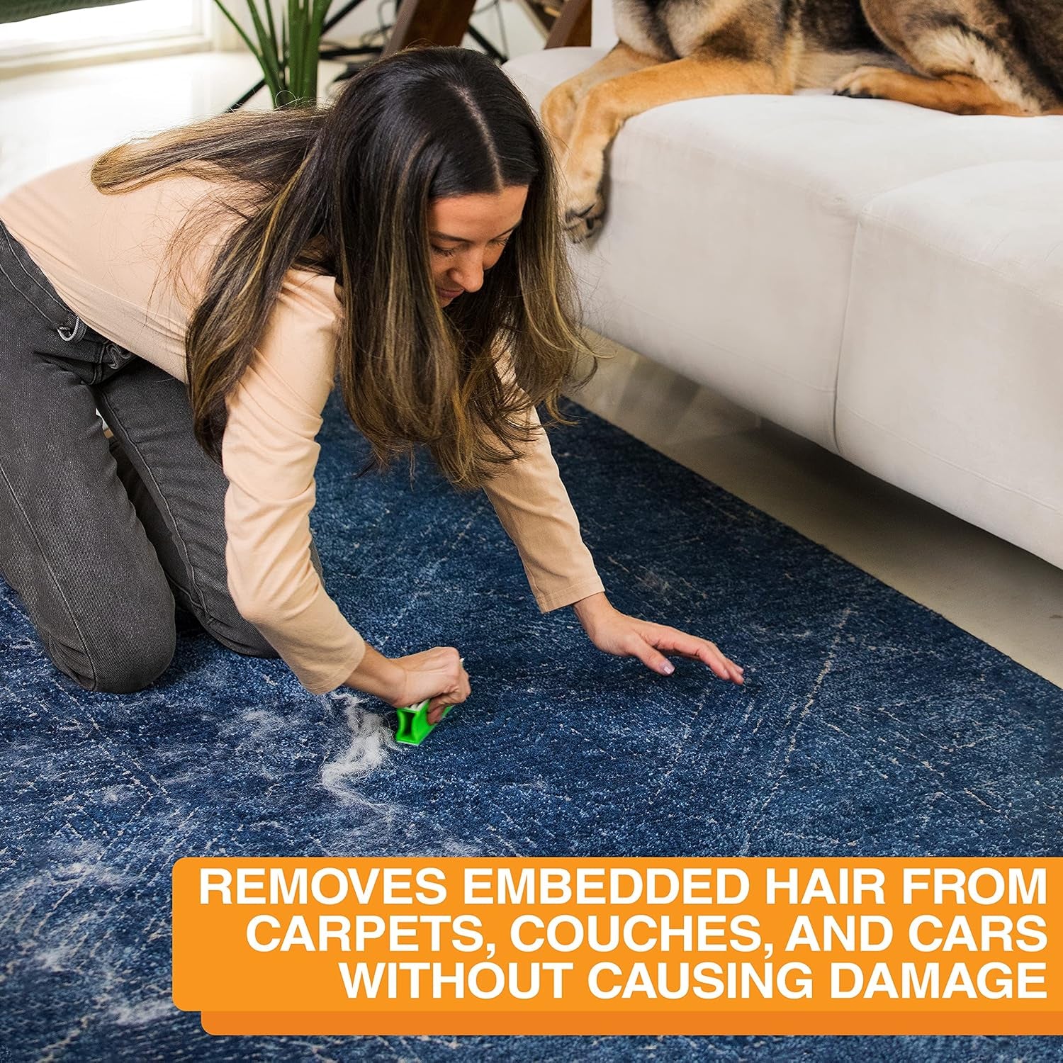 furdozer-pet-hair-remover-auto-detailing-tools-cat-dog-hair-remover-for-carpets-car-interiors-couches-bedding-pet-furniture-green-2-pack-x3-pro