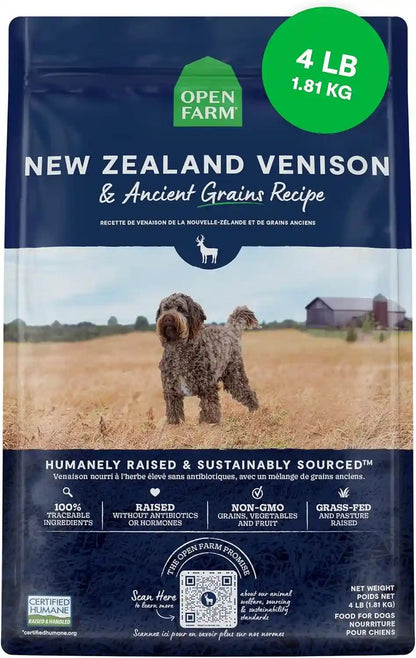 Open Farm Ancient Grains Dry Dog Food, Wild Caught Salmon Kibble, 22Lb Bag | All Life Stages, All Breed Sizes, Protein-Rich & Nutrient Dense, 100% Traceable Ingredients, Non-Gmo Fruits & Veggies.32