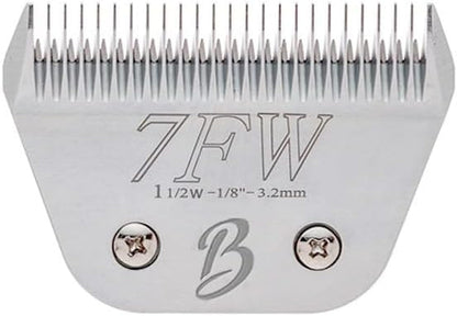 Detachable a Series Wide 30 Blades for Dog Grooming Cuts Length 1/50" - 0.5Mm Japanese Carbonized Steel Wide Grooming Blades Compatible A5 Series Wide Clippers for Dogs(30W)21