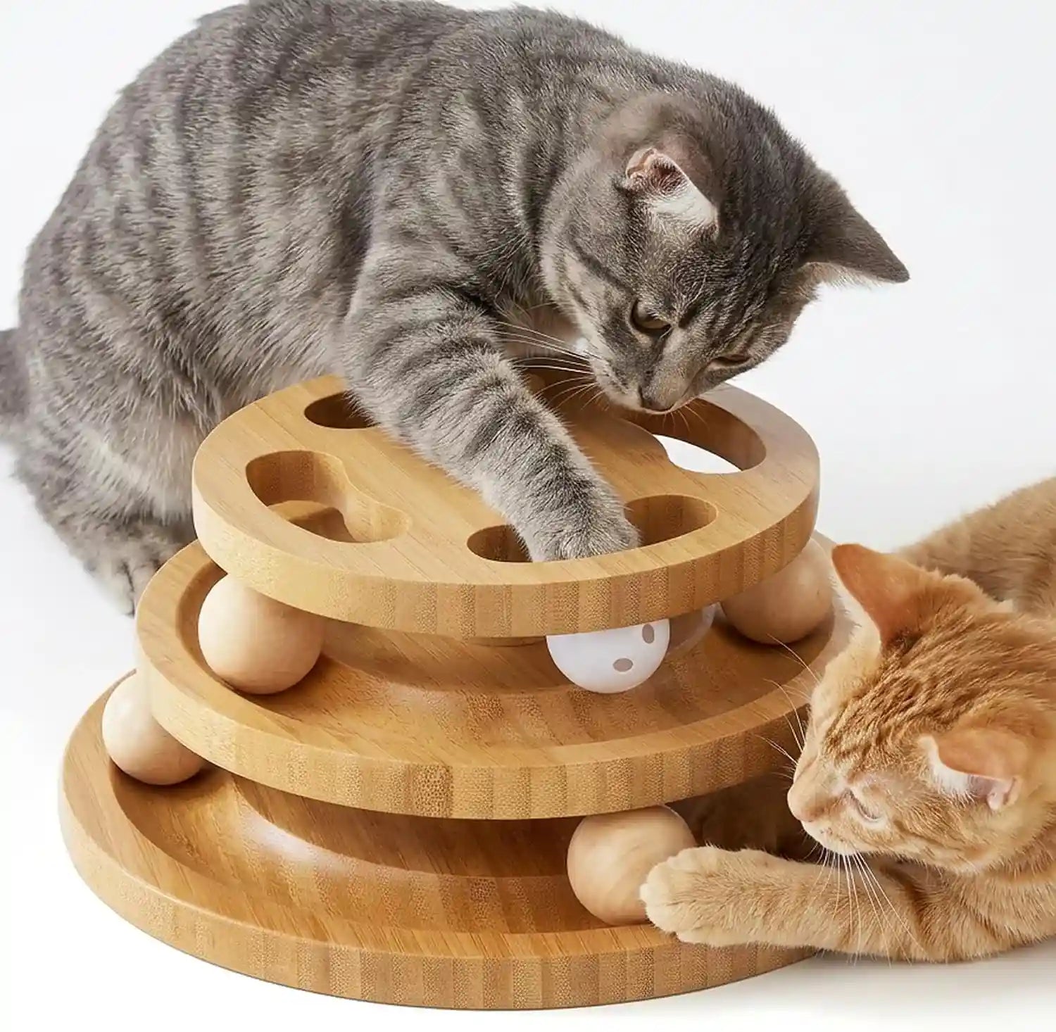 zomisia-cat-ball-track-toy-with-puzzle-top-wooden-cat-toys-for-indoor-cats-interactive-spinning-balls-large-cat-ball-tower-for-kitten-exercise-mental-stimulation-self-play-home-enrichment