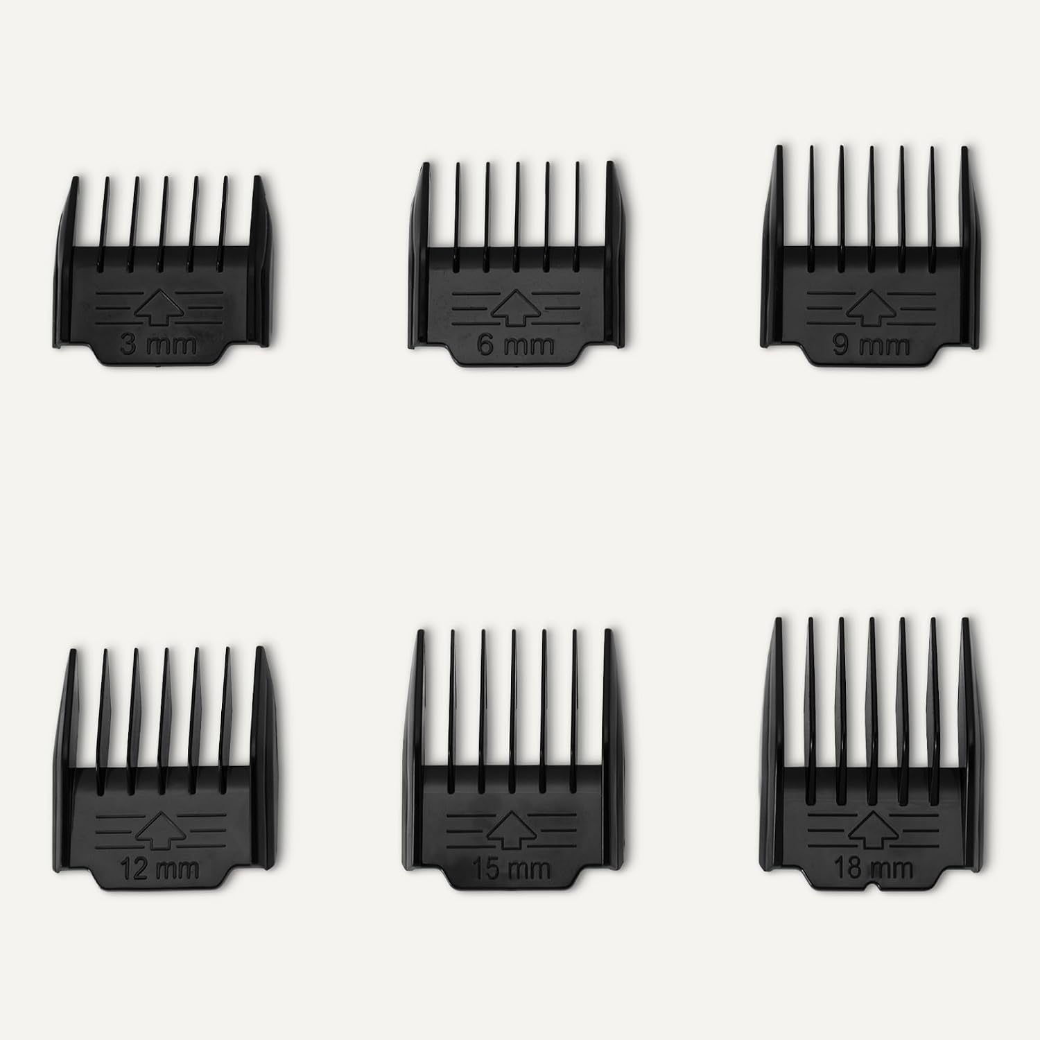 amazon-basics-dog-clippers-low-noise-rechargeable-cordless-pet-grooming-kit-with-6-comb-sizes-for-dogs-cats-black