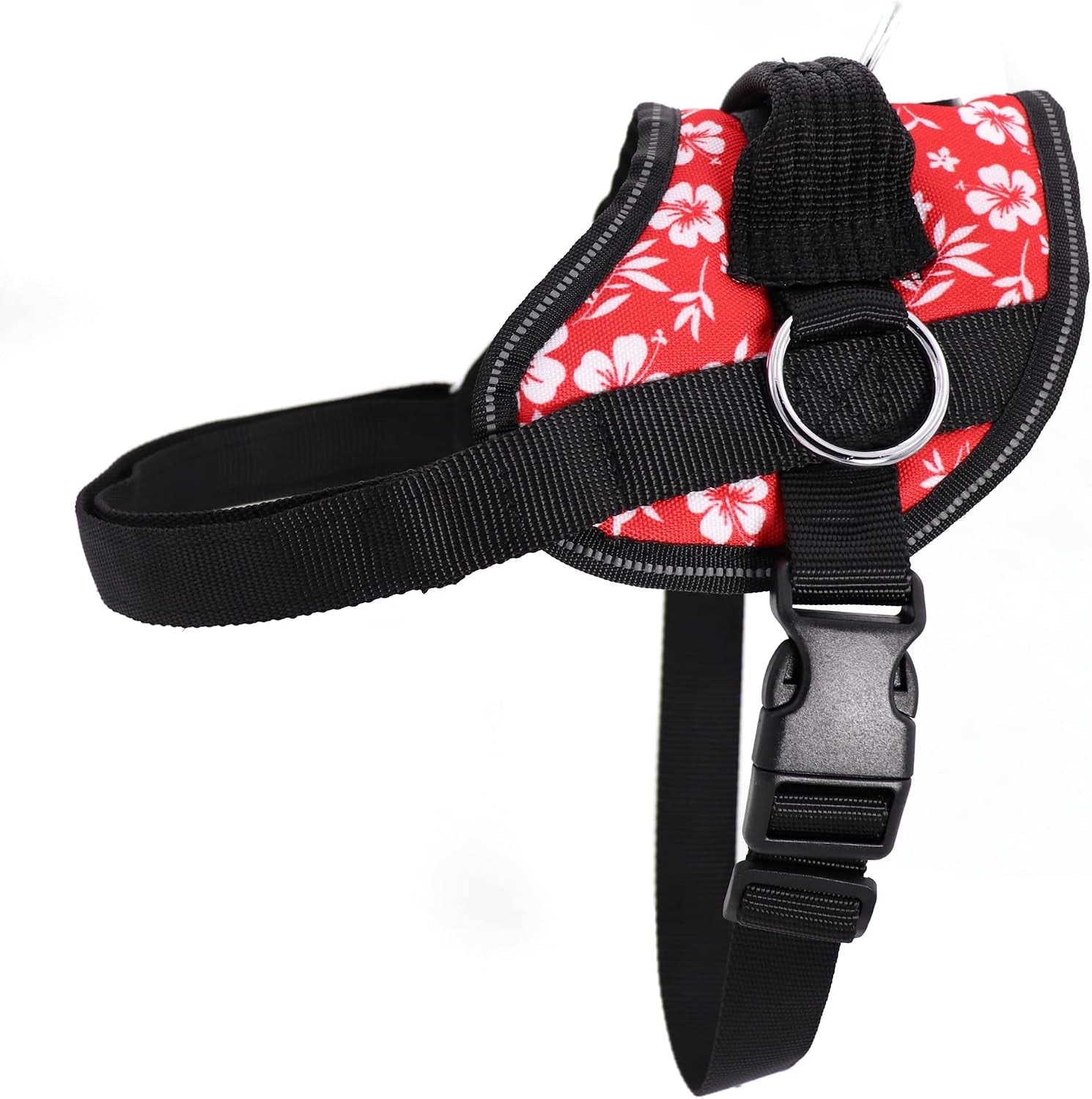 bark-appeal-tan-plaid-no-pull-dog-harness-for-extra-small-to-small-sized-pets-adjustable-reflective-vest-with-3-leash-clips-for-added-control-easy-walks-training-small