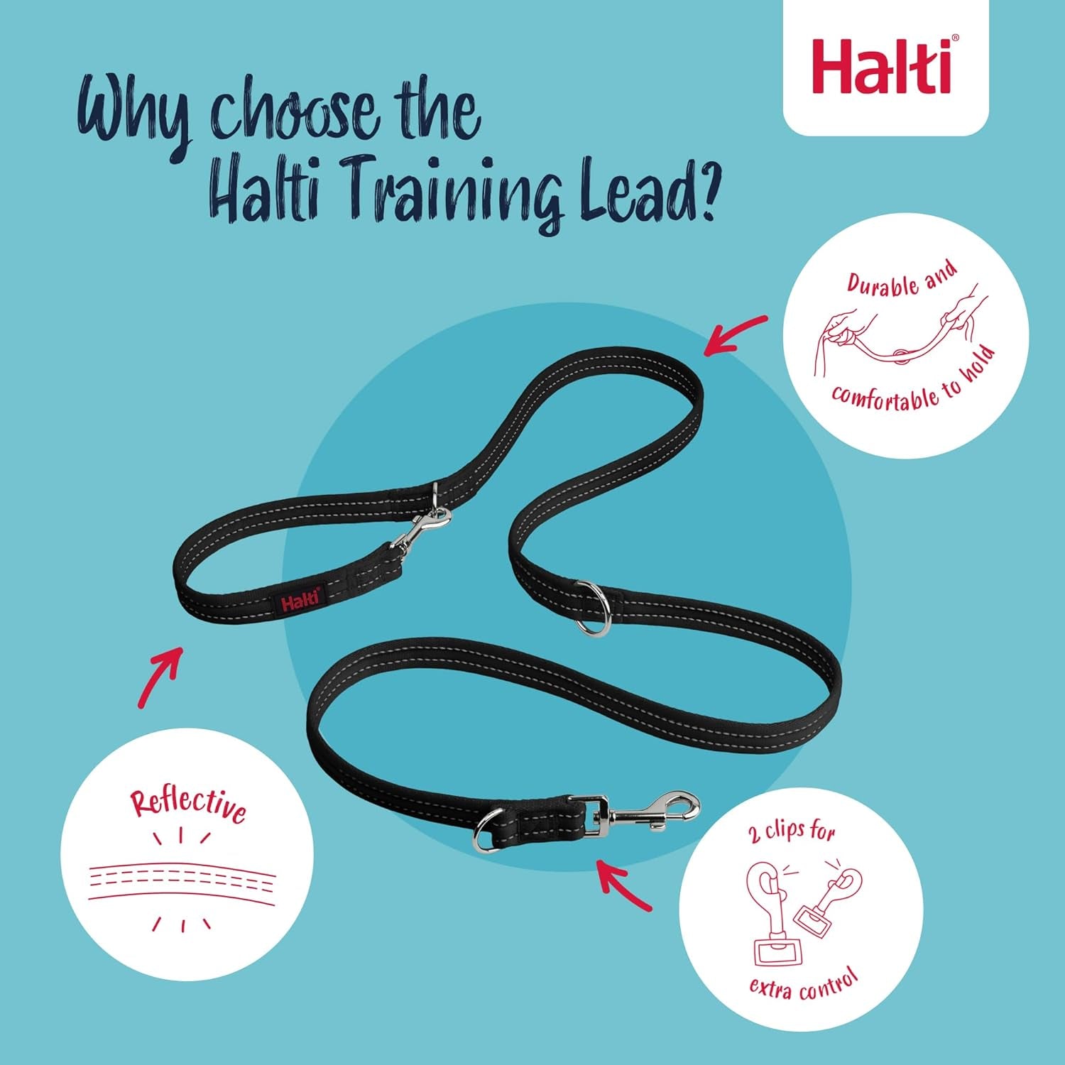 halti-headcollar-size-4-black-halti-training-leash-size-large-black-bundle-stop-your-dog-pulling-on-the-leash-adjustable-lightweight-with-padded-nose-band-suitable-for-large-dogs