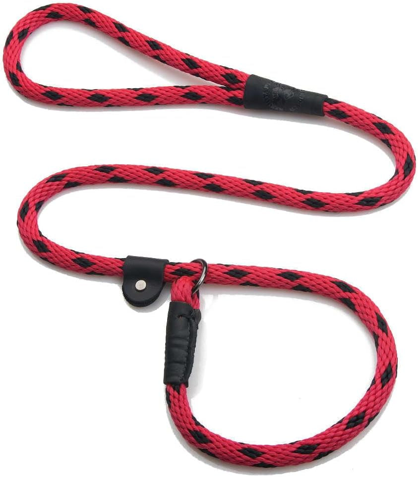 mendota-pet-slip-leash-dog-lead-and-collar-combo-made-in-the-usa-mocha-3-8-in-x-6-ft-for-small-medium-breeds