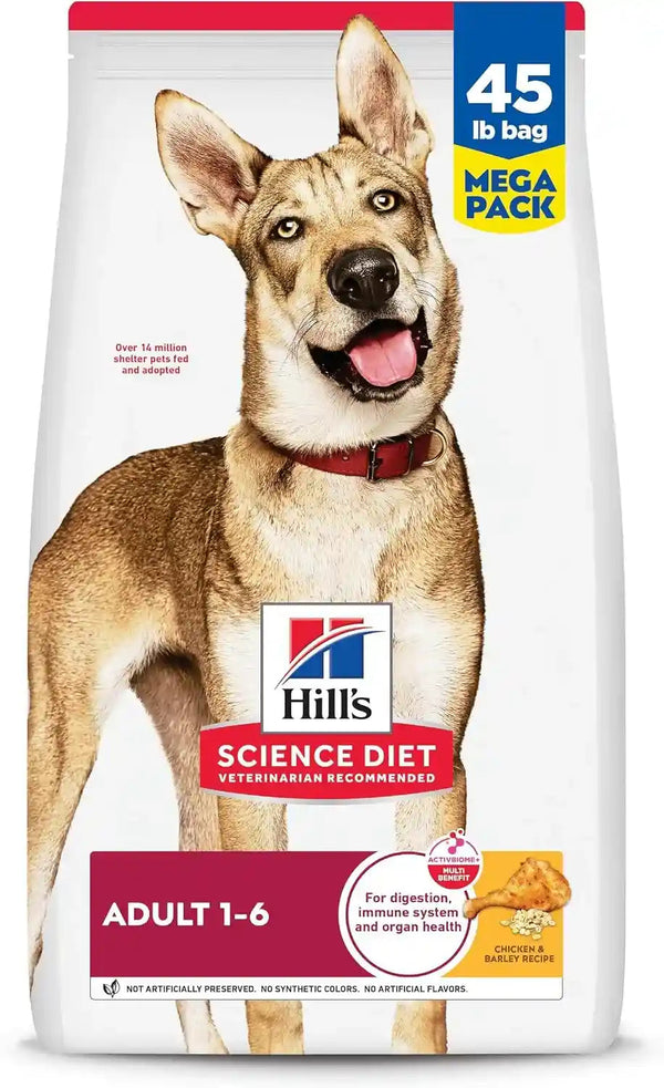 Hill'S Science Diet Adult 1-6 Dry Dog Food | #1 Veterinarian Recommended, Chicken & Barley, 15 Lb. Bag17