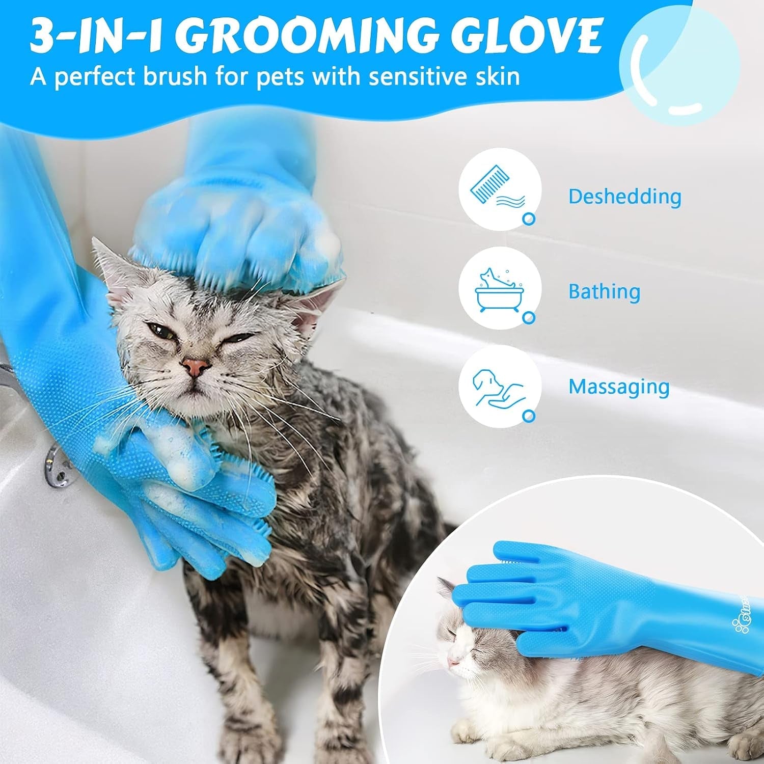 pecute-silicone-pet-grooming-gloves-for-washing-cats-dogs-bath-brush-3-000-soft-bristles-gentle-massage-deshedding-dishwasher-safe-for-large-thick-coats-home-car-cleaning
