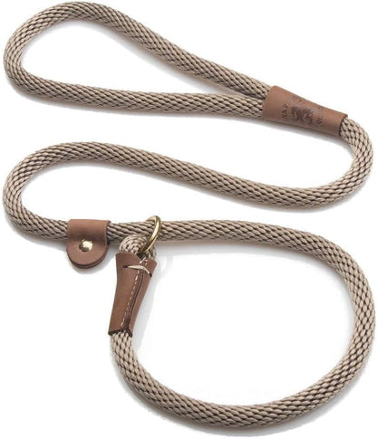 Mendota Pet Slip Leash - Dog Lead and Collar Combo - Made in the USA - Mocha, 3/8 in X 6 Ft - for Small/Medium Breeds21