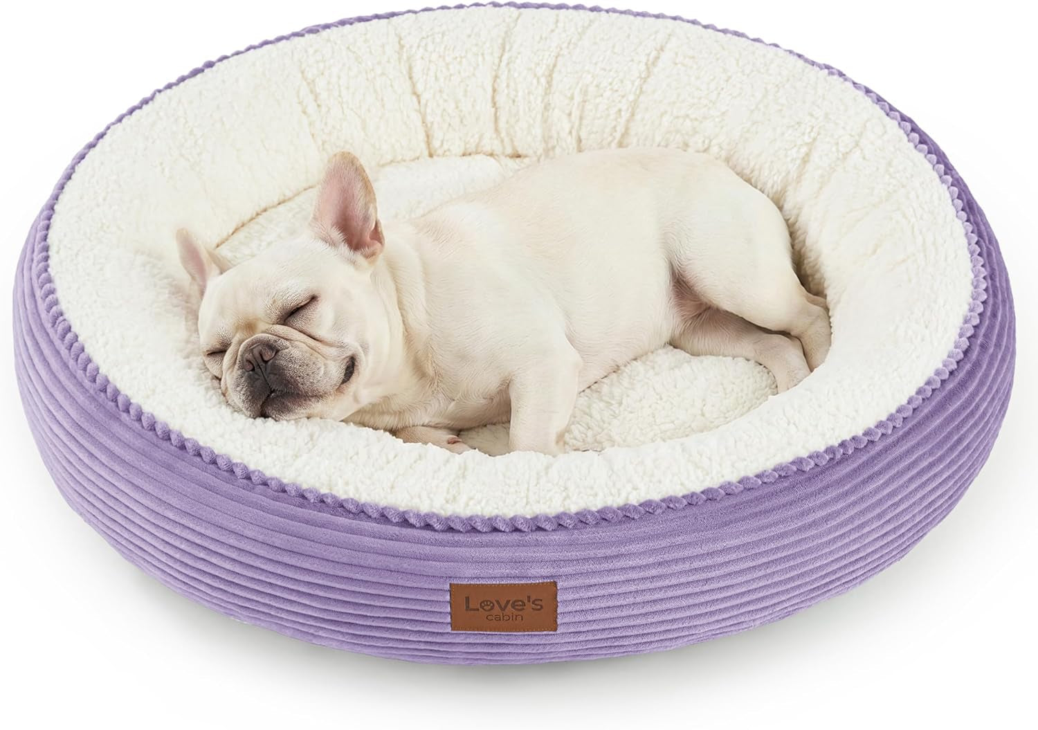 loves-cabin-round-donut-cat-and-dog-cushion-bed-20in-bed-for-cats-or-small-dogs-anti-slip-water-resistant-bottom-super-soft-durable-fabric-pet-beds-washable-luxury-cat-dog-bed-gray