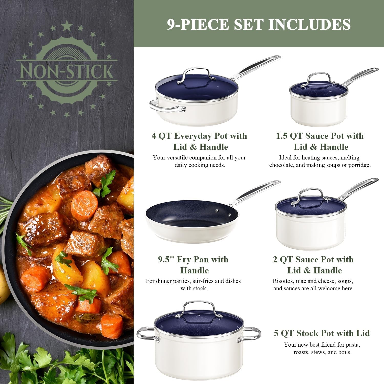 9pc-cookware-set-healthy-duralon-blue-ceramic-nonstick-coated-diamond-infused-scratch-resistant-pfas-free-oven-safe-induction-ready-evenly-heats-tempered-glass-lids-stay-cool-handle