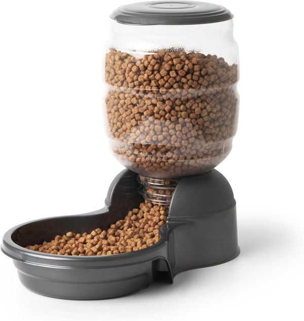 Petmate Replendish Feeder Automatic Cat and Dog Feeder, Pearl Peacock Blue, 10 LB, Made in USA11