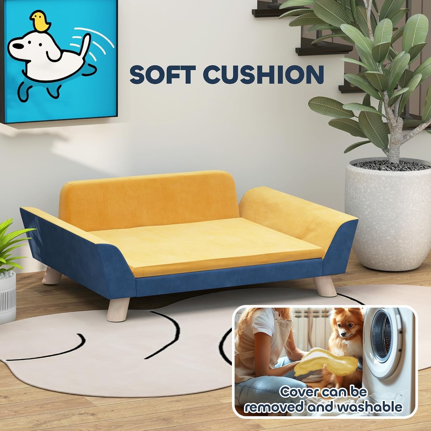 pawhut-dog-sofa-bed-pet-couch-for-small-dogs-with-soft-cushion-removable-washable-cover-elevated-dog-bed-couch-with-anti-slip-foot-pads-orange-pet-sofa-removable-washable-cover-elevated-pet-bed-couch-anti-slip-foot-pads