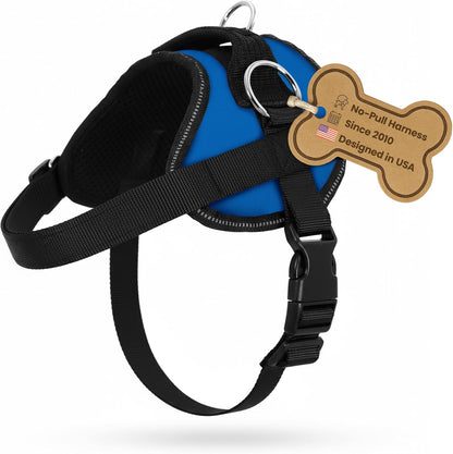 Bark Appeal Tan Plaid No-Pull Dog Harness for Extra Small to Small Sized Pets – Adjustable, Reflective Vest with 3 Leash Clips for Added Control, Easy Walks & Training – Small20
