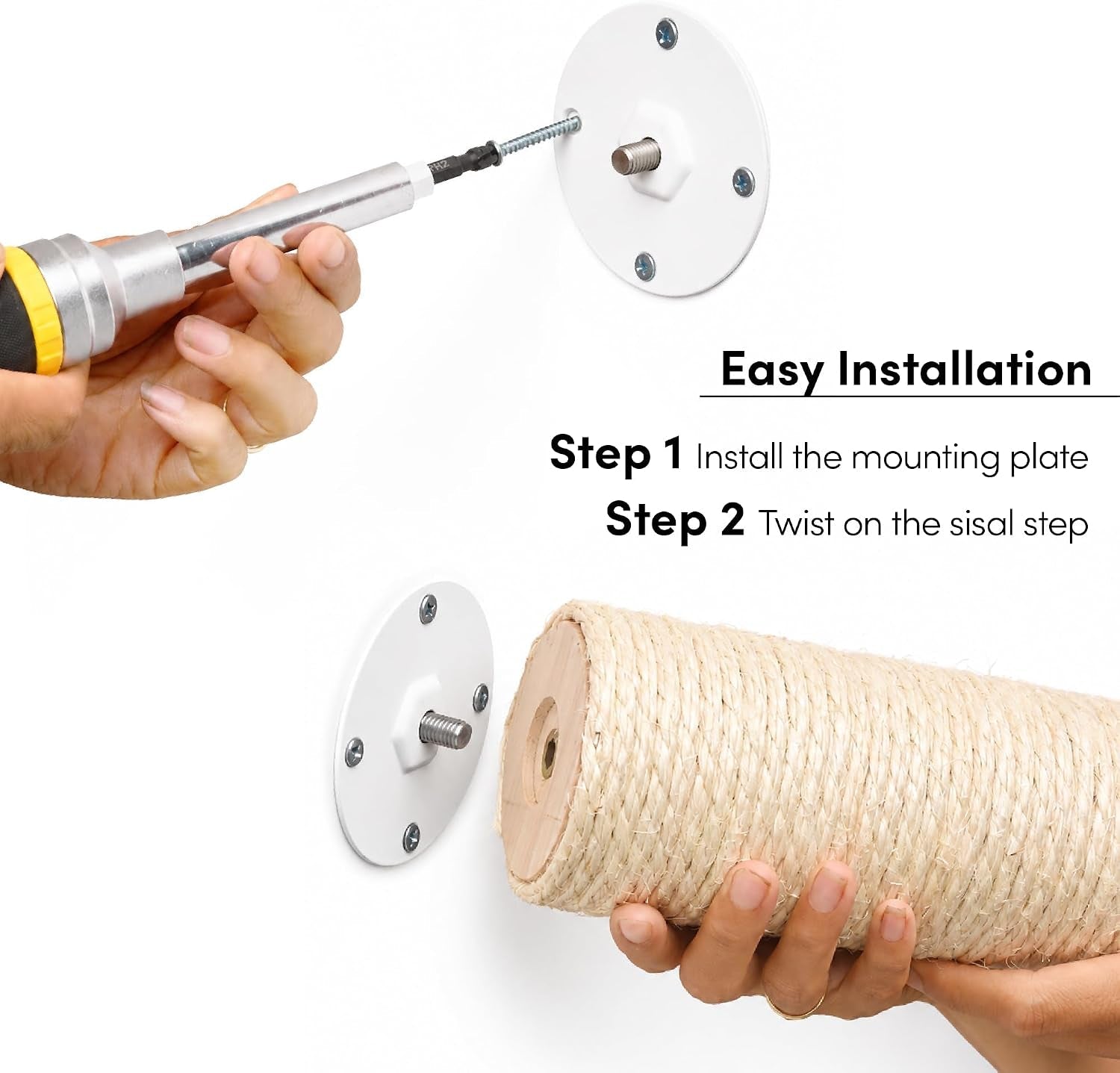 xympo-wall-mounted-cat-climbing-steps-floating-sisal-scratching-posts-8-inch-3-pack-easy-drywall-install