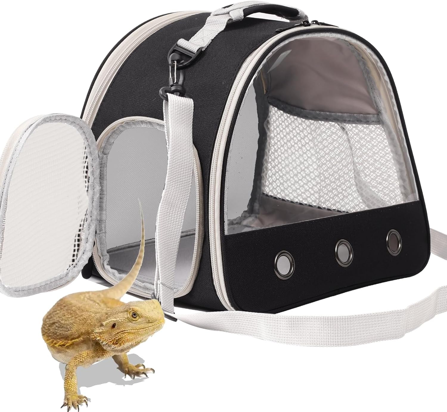 bearded-dragon-travel-carrier-lizards-carrier-small-animal-travel-carrier-for-sugar-glider-hedgehog-rat-parrot-bird-guinea-pig-portable-guinea-pig-travel-bag-for-2