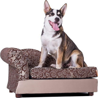 Moots Furry Pet Lounge, Pet Bed with 2 Pillows, Deluxe Sofa for Dogs, Easy to Coordinate, Stylish and Cleanable Dog Sofa, Couch - Charcoal, Large15