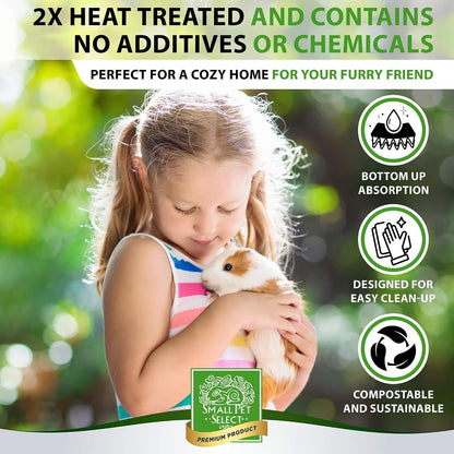 Small Pet Select Corn Cob Bedding & Litter, 100% Natural, 12 Lb | Safe Absorbent Cage Litter, Low Dust, for Hamsters, Guinea Pigs, Birds, Gerbils, Reptiles & Small Pets2