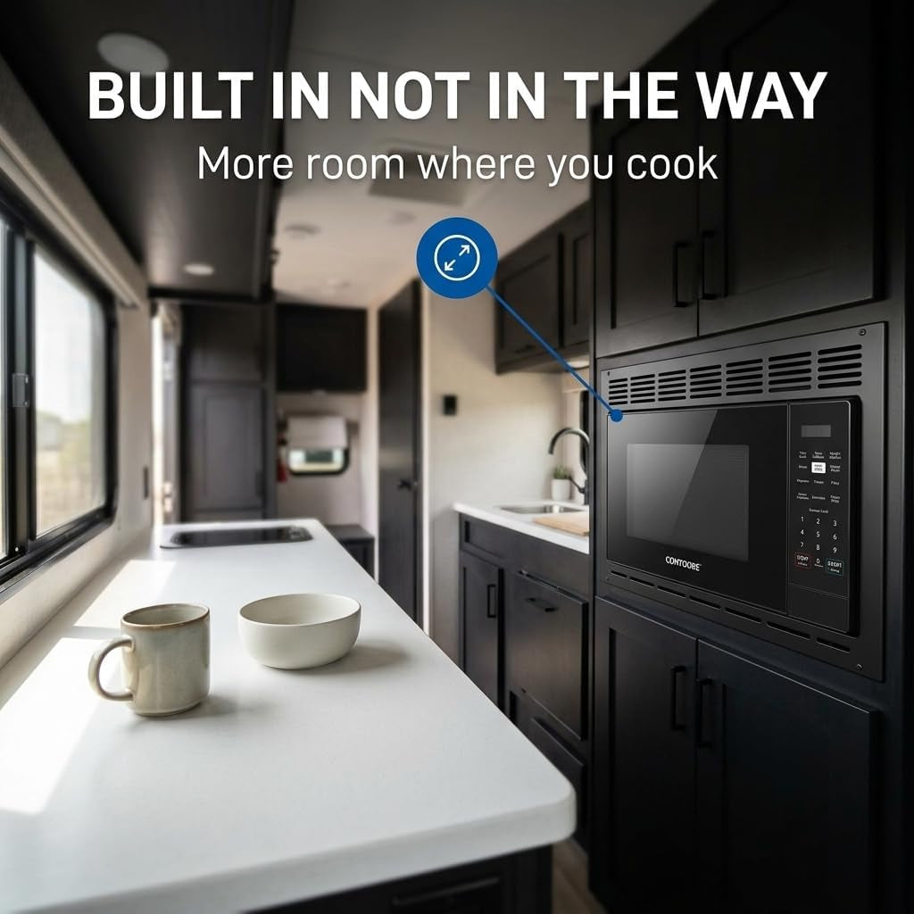 built-in-rv-microwave-1-0-cu-ft-900w-black-onyx-express-cook-presets-auto-menus-time-and-weight-defrost-10-5-in-glass-turntable-trim-kit-sold-separately-rv-985bk