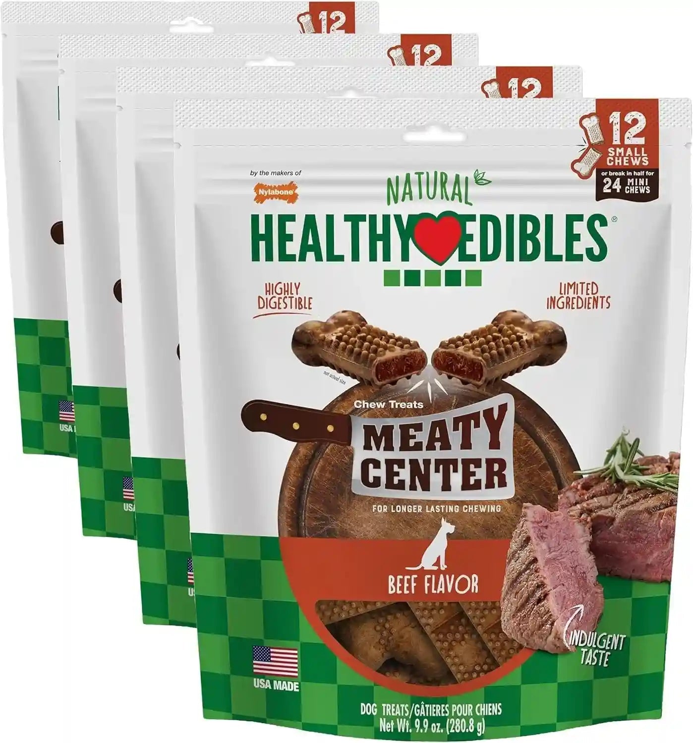 nylabone-healthy-edibles-meaty-center-dog-treats-beef-flavor-12-count-natural-dog-chew-bones-made-in-usa-highly-digestible-help-clean-teeth-long-lasting-chews-for-small-dogs-up-to-25-lbs